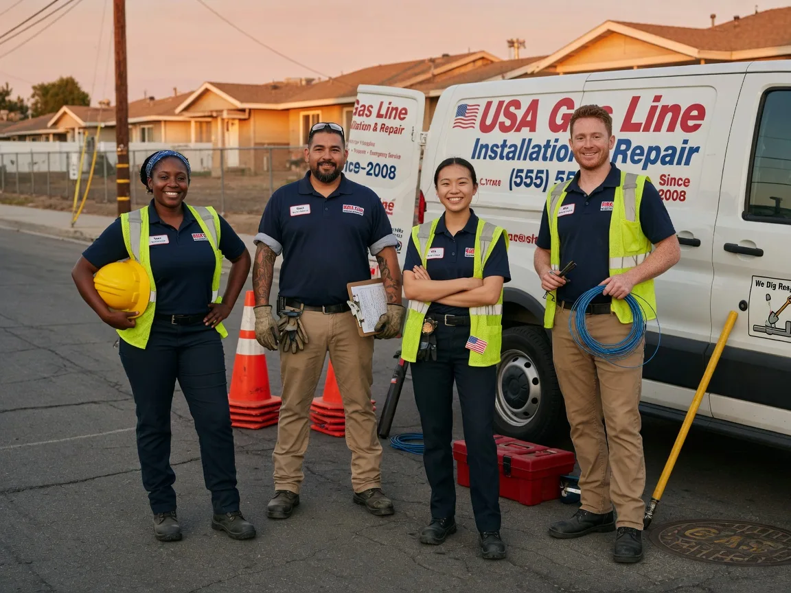 Gas Line Installation company in Perkins, MI